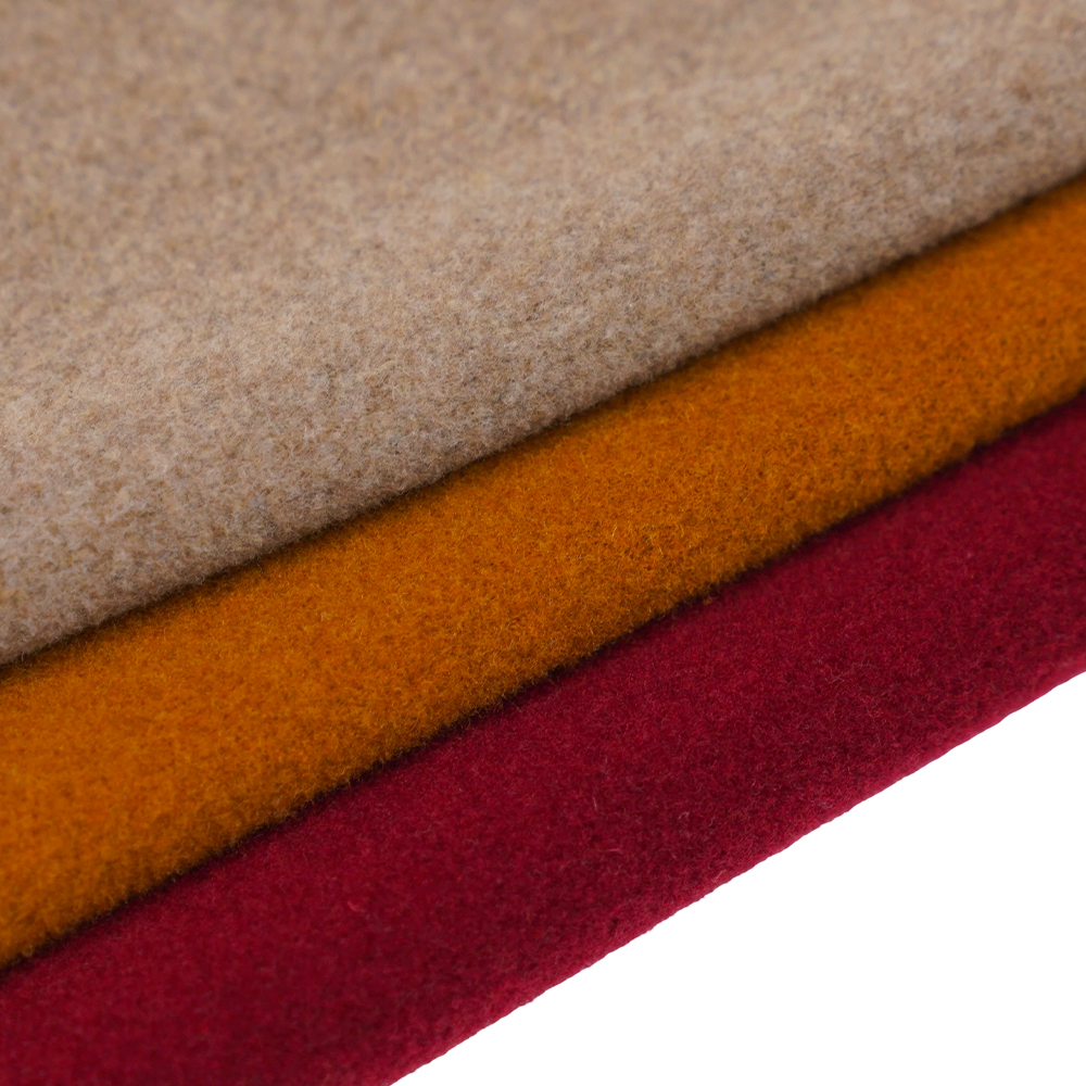 50% پشم، 50% الیاف دیگر، 750G/M، شتر زرد، پارچه مخملی، ML-DALAN-D