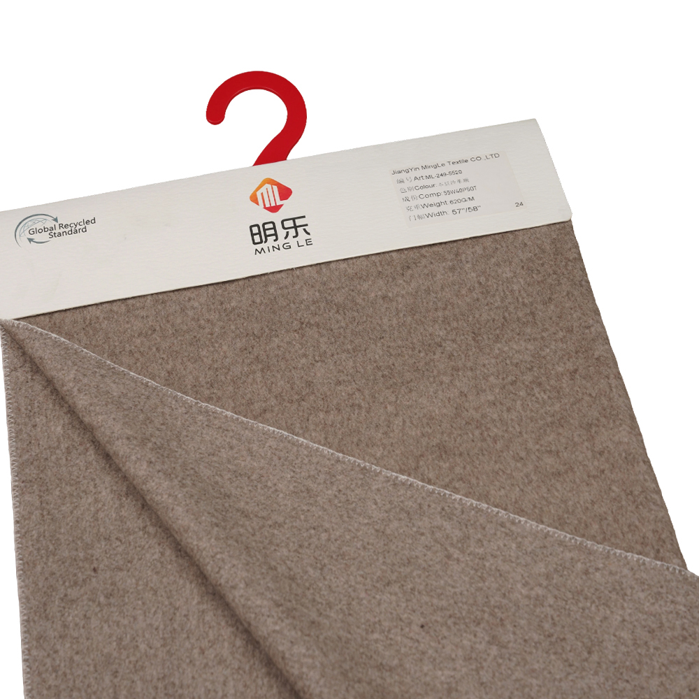 پارچه پالتوی پشمی تک رو رنگ جامد / ملانژ چیست؟